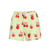 Strawberry Matcha Pyjama Short