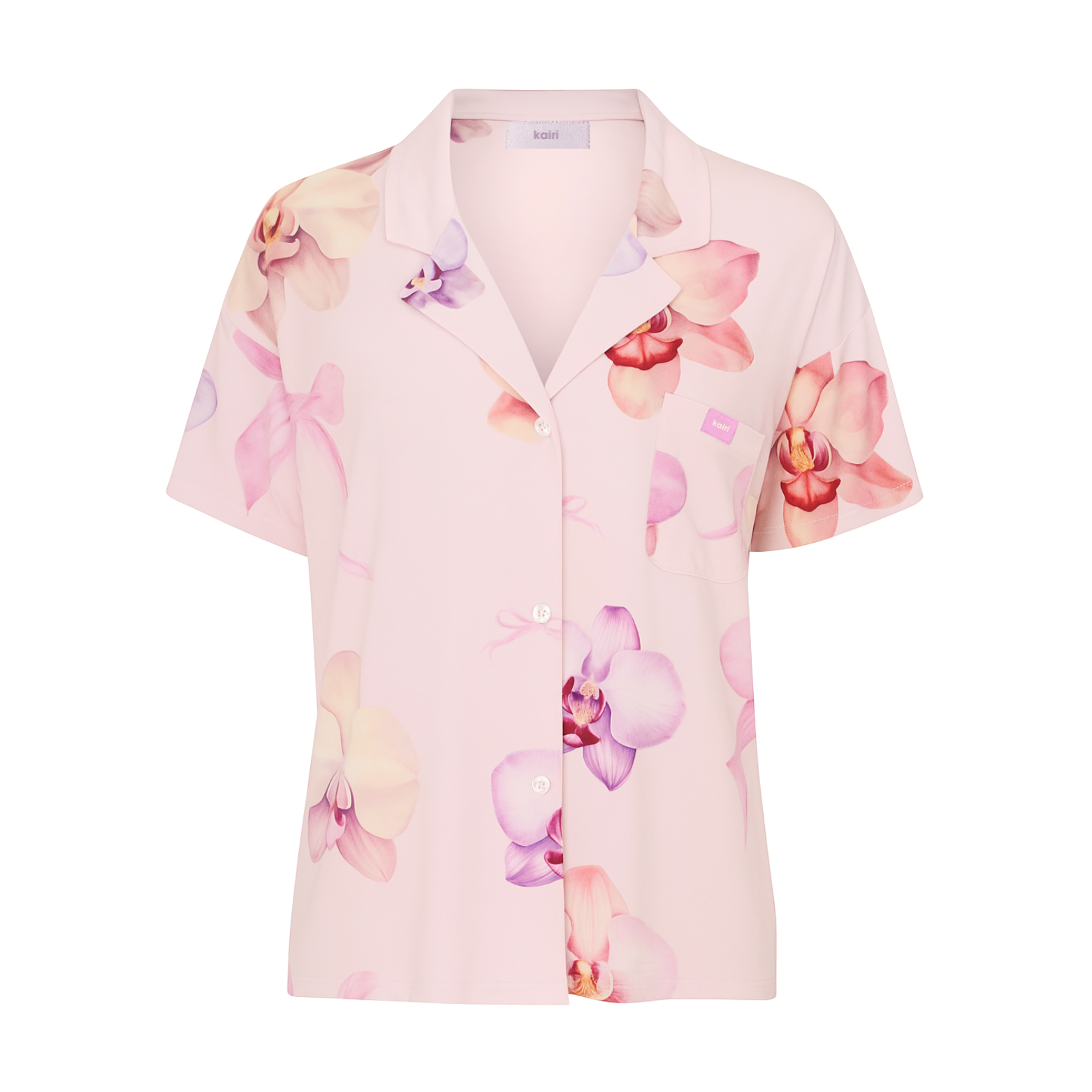 Pink Bow-quet Pyjama Shirt