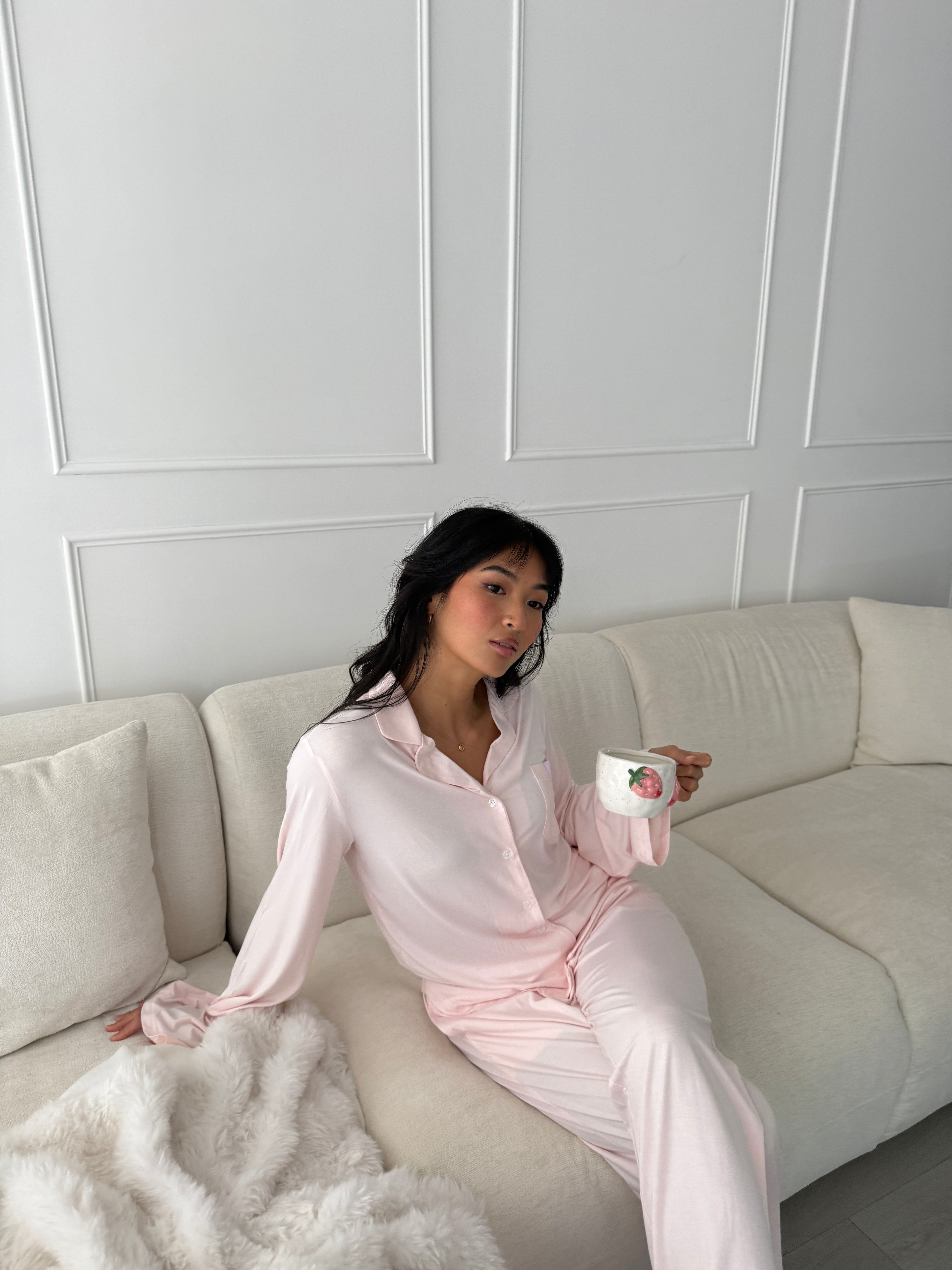 Sunday Morning Bamboo Long Sleeve Set