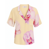 Yellow Orchid Garden Pyjama Shirt