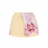 Yellow Orchid Garden Pyjama Short