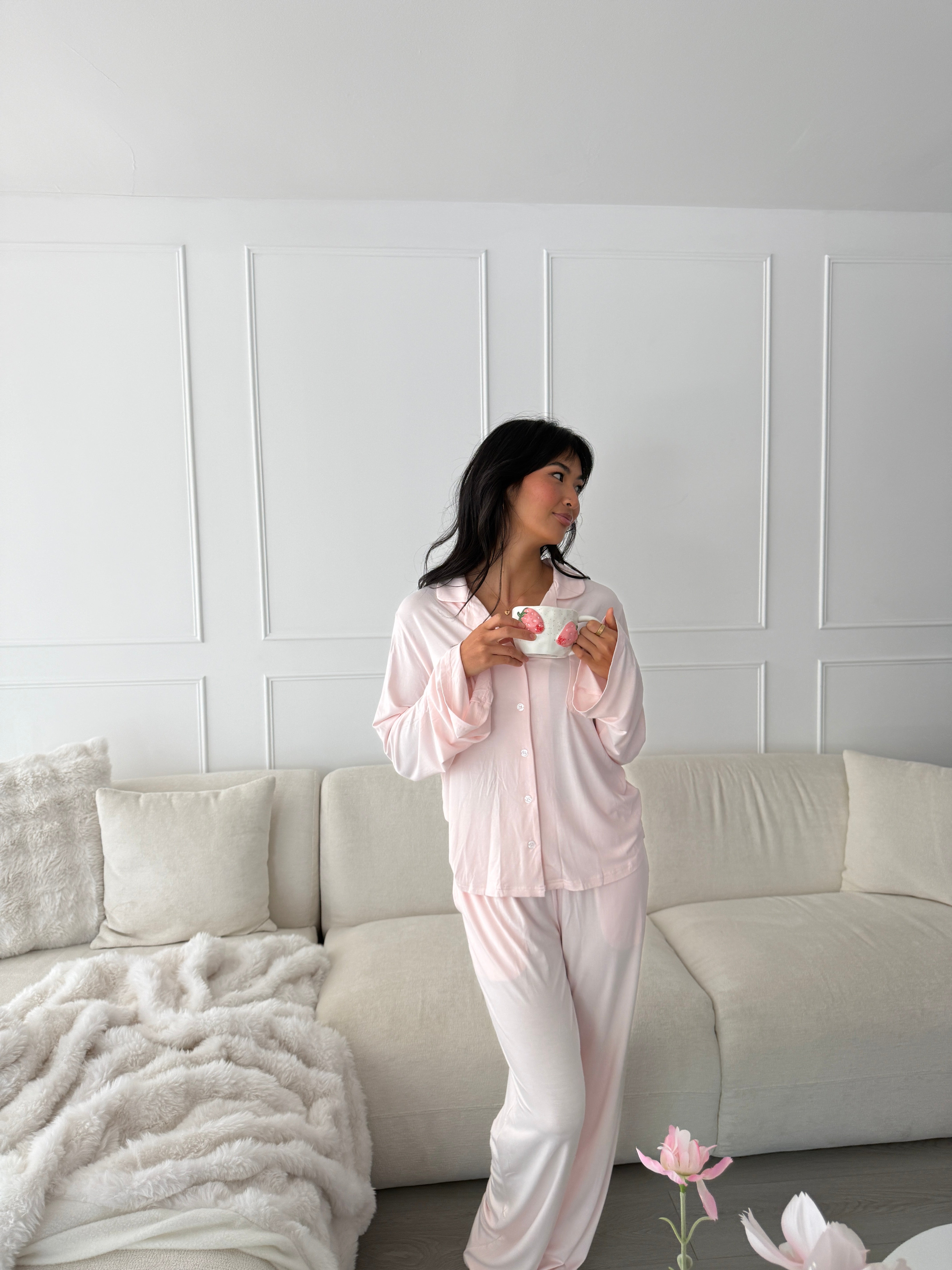 Sunday Morning Bamboo Long Sleeve Set