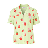 Strawberry Matcha Pyjama Shirt