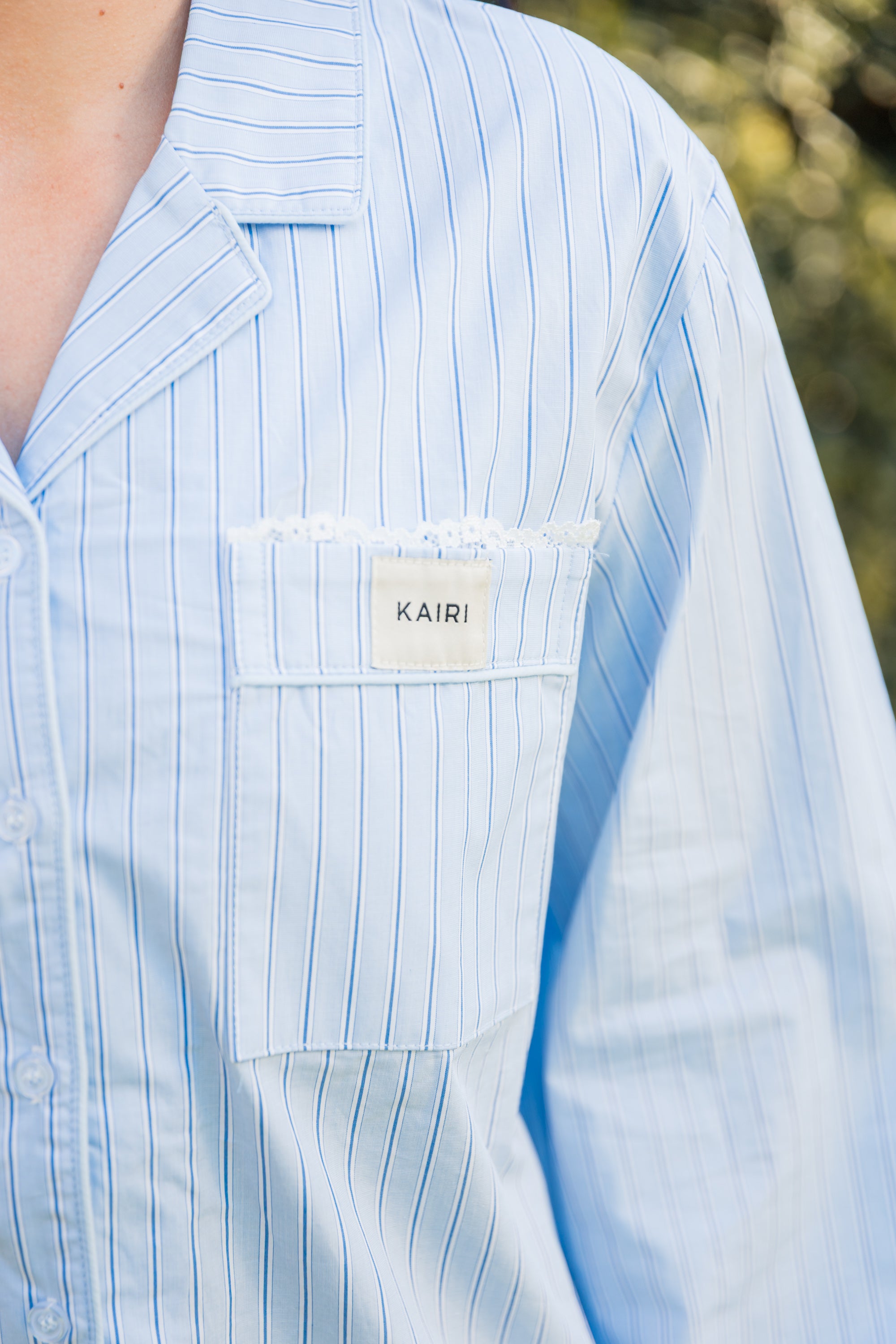 Freedom Braless Long Sleeve Shirt - Wave
